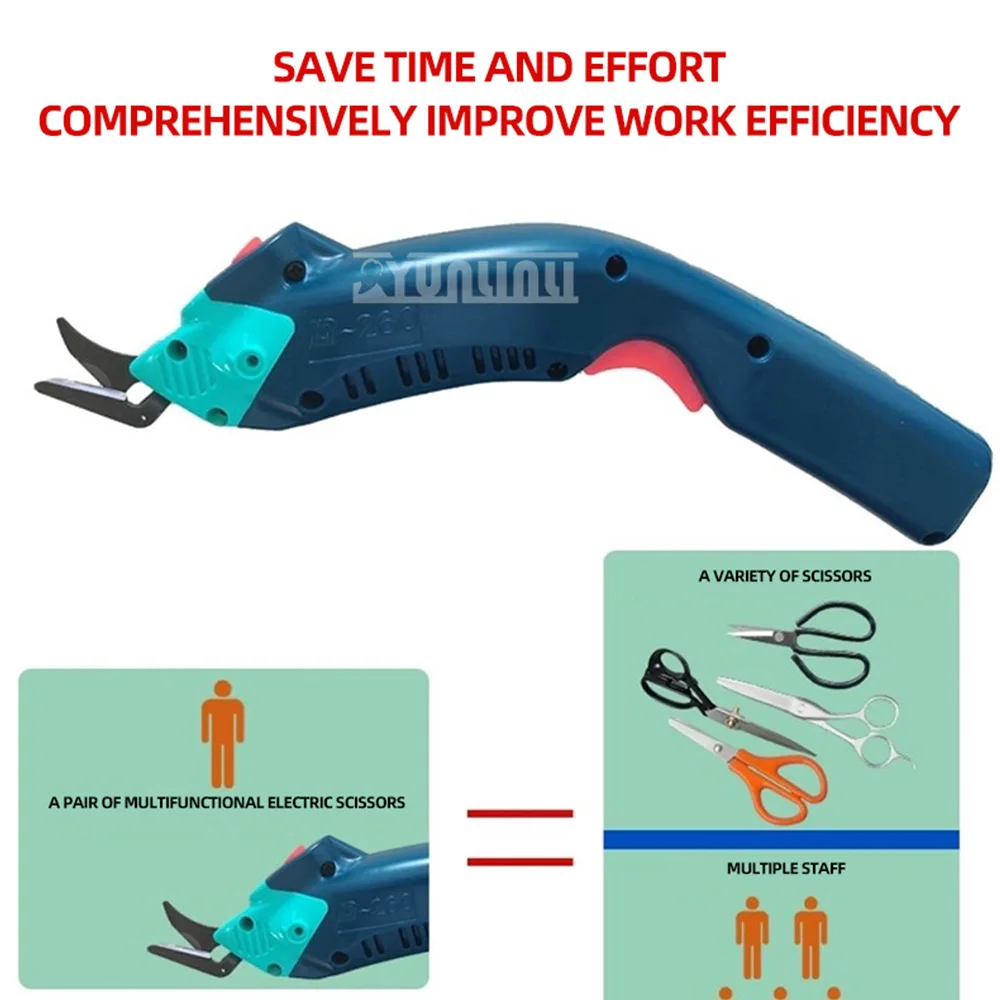 Инструменты для портновских ножниц Портативные электрические ножницы для резки ткани