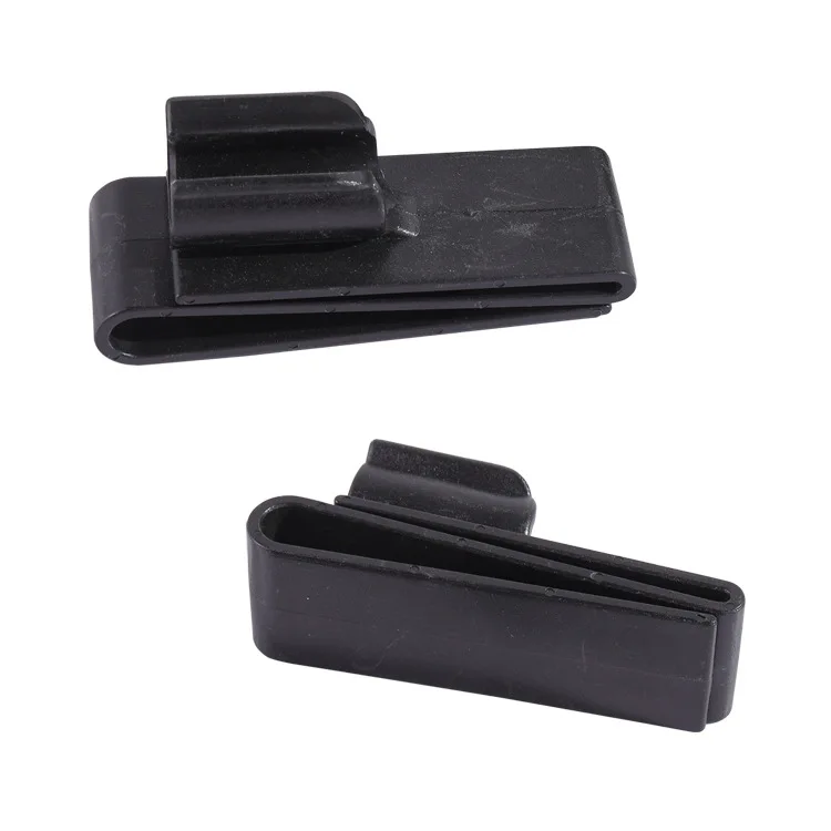 Golf Club Bag Clip Plastic Clamp Holder Durable Black Putter Clip Golf Accessory