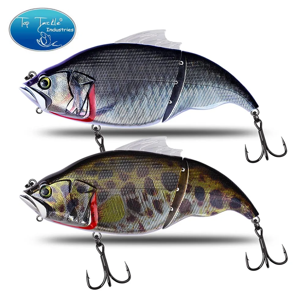 CF Lure 2 Jointed SwimBait 15Colors Floating 190mm 135g Wobbler VIB Fishing Lures Big Bait