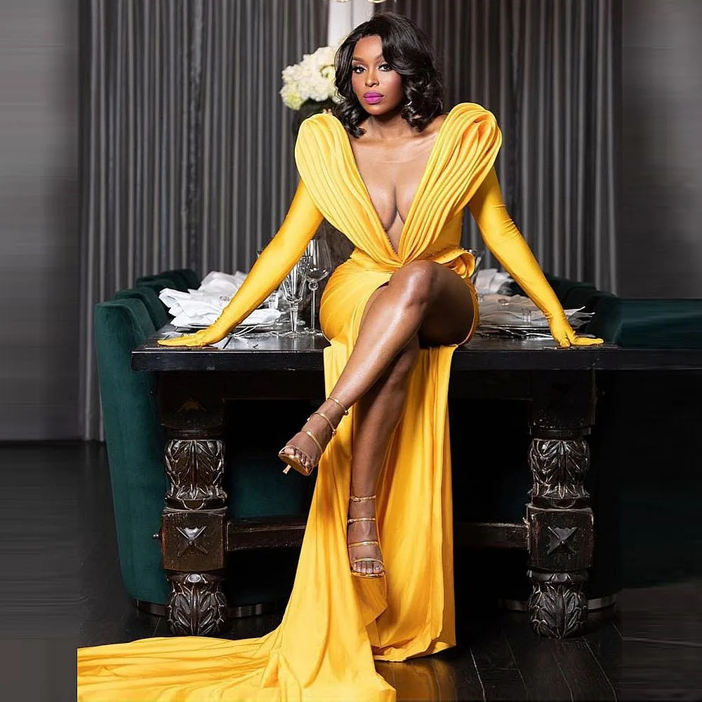 Yellow African Wome… - image