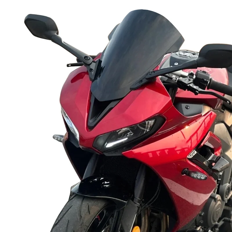 Reliable-For Triumph Daytona 660 2024 2025 Windscreen Wind Deflectors Baffle Motorcycle Screen Windshield Fairing