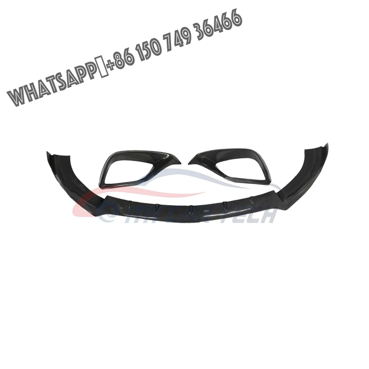 

Upgrade Parts Carbon Fiber Front Lip Fog Light Frame for Mercedes Benz W213 E63 Body Kit Facelift W213 Coupe