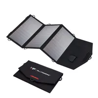 For 18V 21W Solar Charger Solar Panel Waterproof Foldable Solar Power Bank for 12v Car Battery Mobile Phone Outdoor Hiking