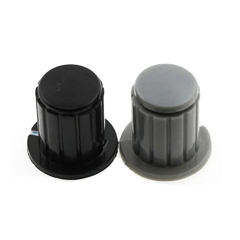 2/5/10 قطعة مقبض الجهد قابل للتعديل أسود رمادي 4 مللي متر إدراج ضياء. غطاء مقاييس الجهد السلكي لـ WXD3-13 WXD3-12 3590S