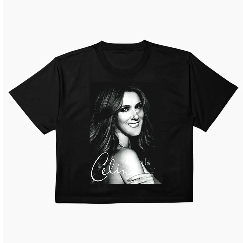 Celine Dion Paris 2026 Fan Tour Geschenk-T-Shirt für Männer, Frauen, Kinder, Mädchen, Jungen, Eltern-Kind-T-Shirt, Pop-Musik, Streetwear, Hip-Hop-T-Shirts – Detail 7