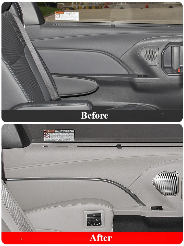 For Toyota Sienna 2024 Middle Door Horn Frame Replacement Door Speaker Modification Accessories