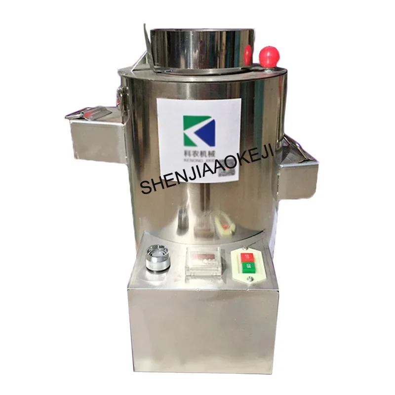 الفولاذ المقاوم للصدأ آلة تقشير الكستناء التجارية الكستناء المقشر المحمولة حدوة الحصان chufa آلة تقشير الجلد 220 فولت 1 قطعة