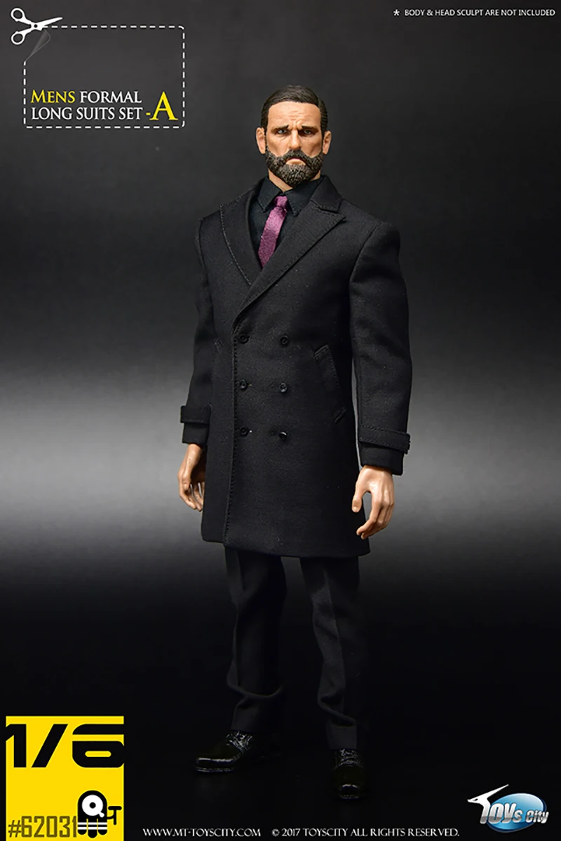 1/6 Scale Clothing Set Brown/BLACK TC 62031 Gentleman Men's Coat Formal Suit Set for 12 Inch Male Action Figure Body Toy Dolls