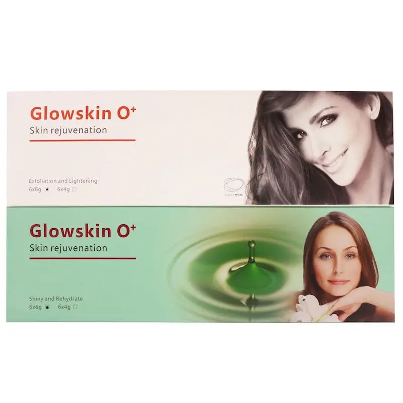 10 Boxes Gel Oxygen Bubble Capsule Accessory Special Gel Use for Professional Facial OX2 Oxygen Machine Glowskin