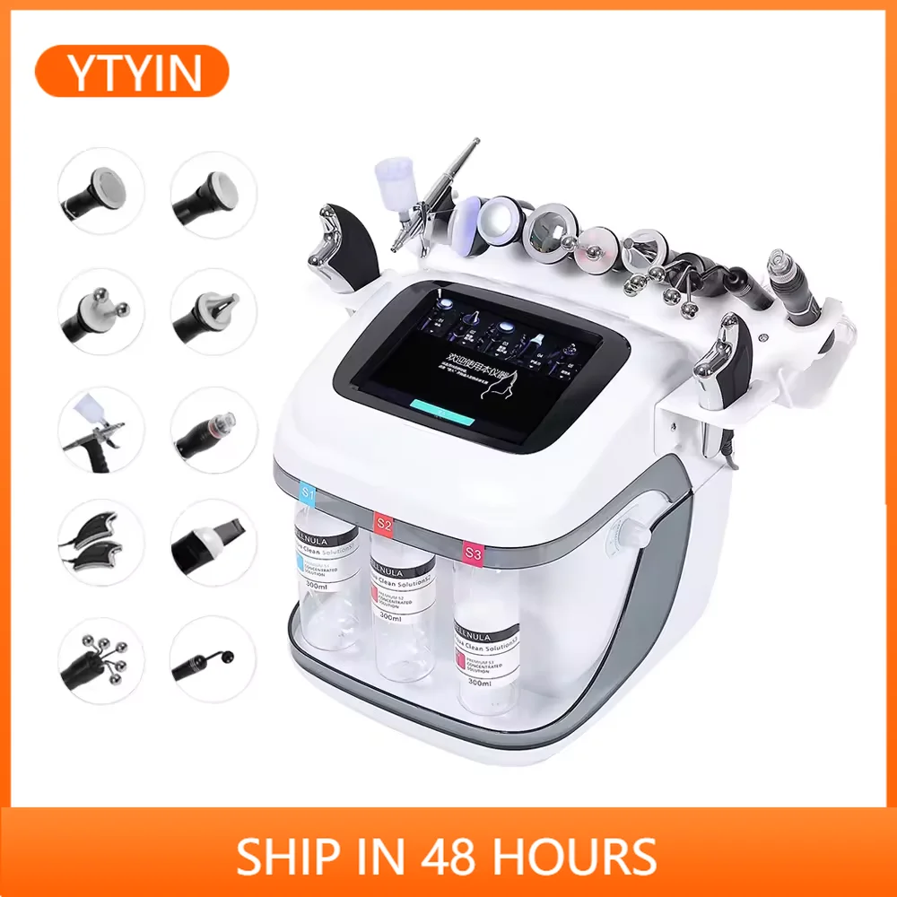 

YTYIN10 In 1 Small Bubble Hydro Aqua Peel Beauty Hine Microdermabrasion Hydrodermabrasion