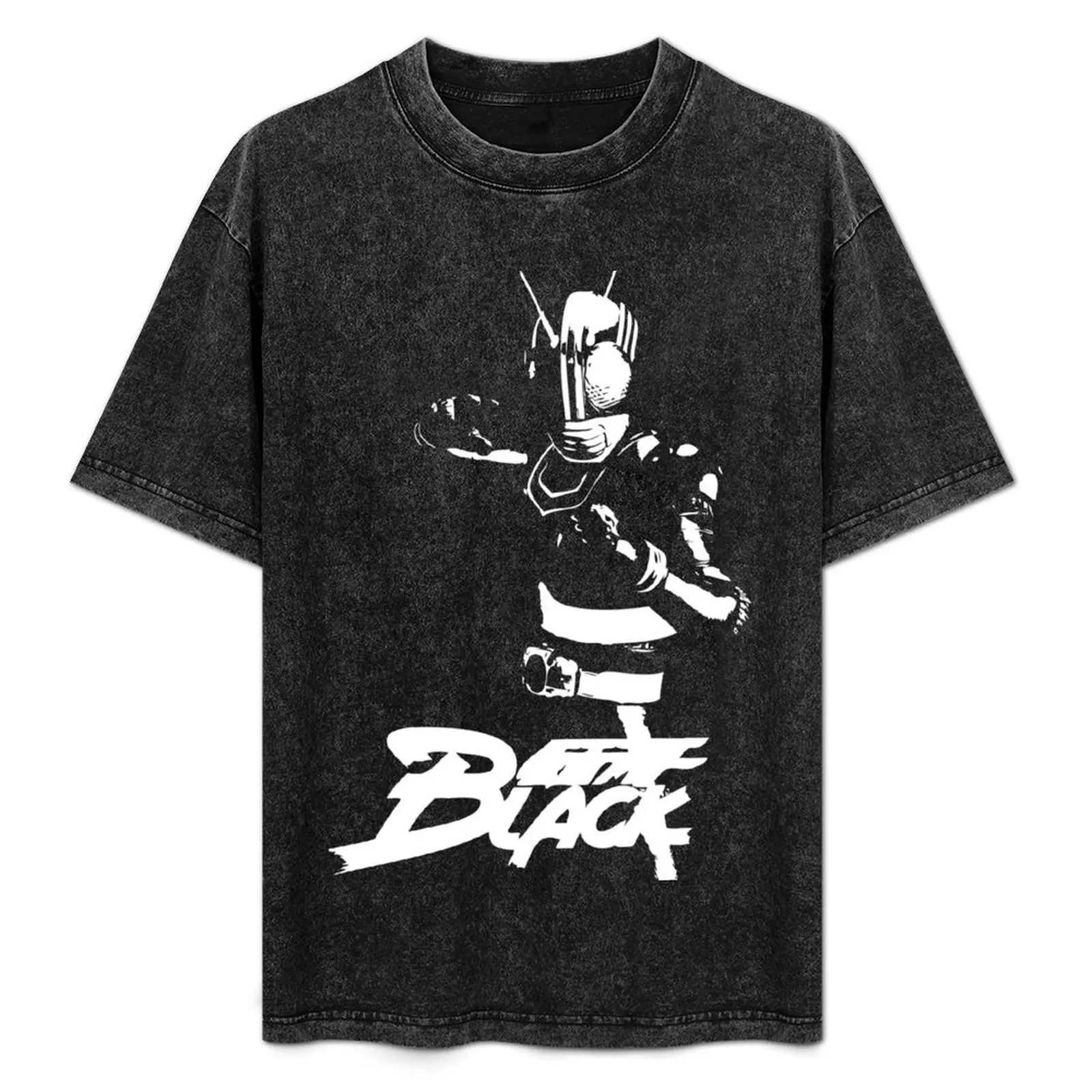 

Kamen Rider Black T-Shirt Plus Size Loose Short Sleeve Top
