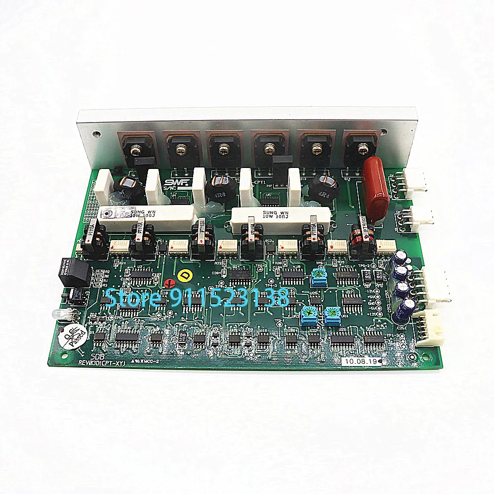 SWF Sunstar Embroidery Machine Spare Parts Genuine Trimming Board Card 04-0000-CPT1 SDB REV03D (CPT-XY) For SWF D G Series