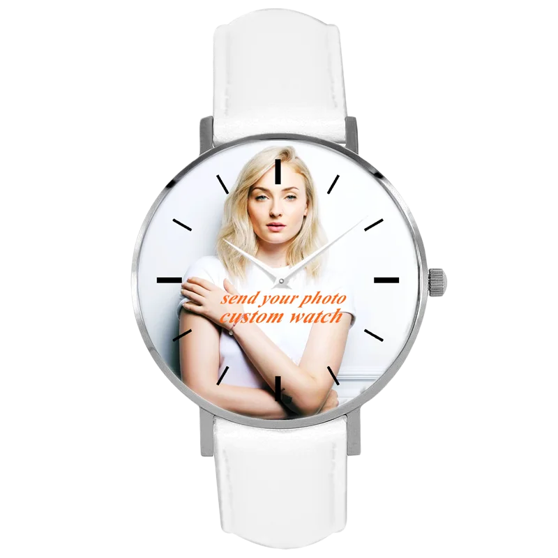 Custom Watch Send Your Photo Quartz Wristwatch For Men And Women Beautiful Stylish Personalised Anniversary Gifts