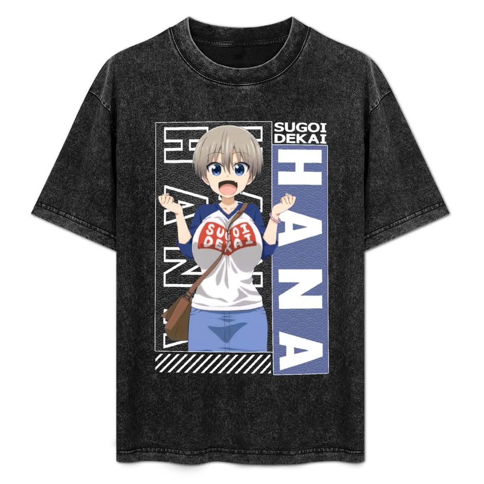 Uzaki Hana Uzaki-Chan Wa Asobitai - Uzaki-chan Wants to Hang Out! T-Shirt Casual Fashion Short Sleeve Cotton T-Shirt