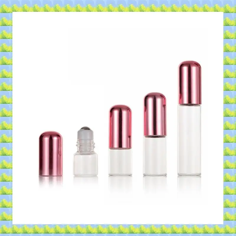 40 шт., 2 мл, 3 мл, 5 мл, 10 мл, рулонная бутылка, маленькая косметическая упаковка, флаконы для духов, контейнер для жидкости, рулонная бутылка для путешествий, прочная