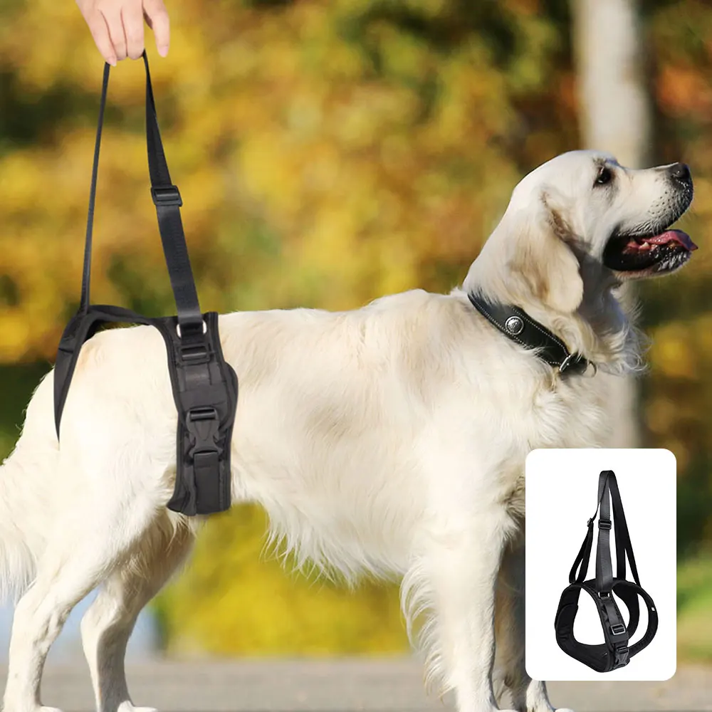 Dog Split Lift Harness Dogs Back Legs Hip Support Harness with Lead Small Medium Large Older Dog Rehabilitation Training Harness