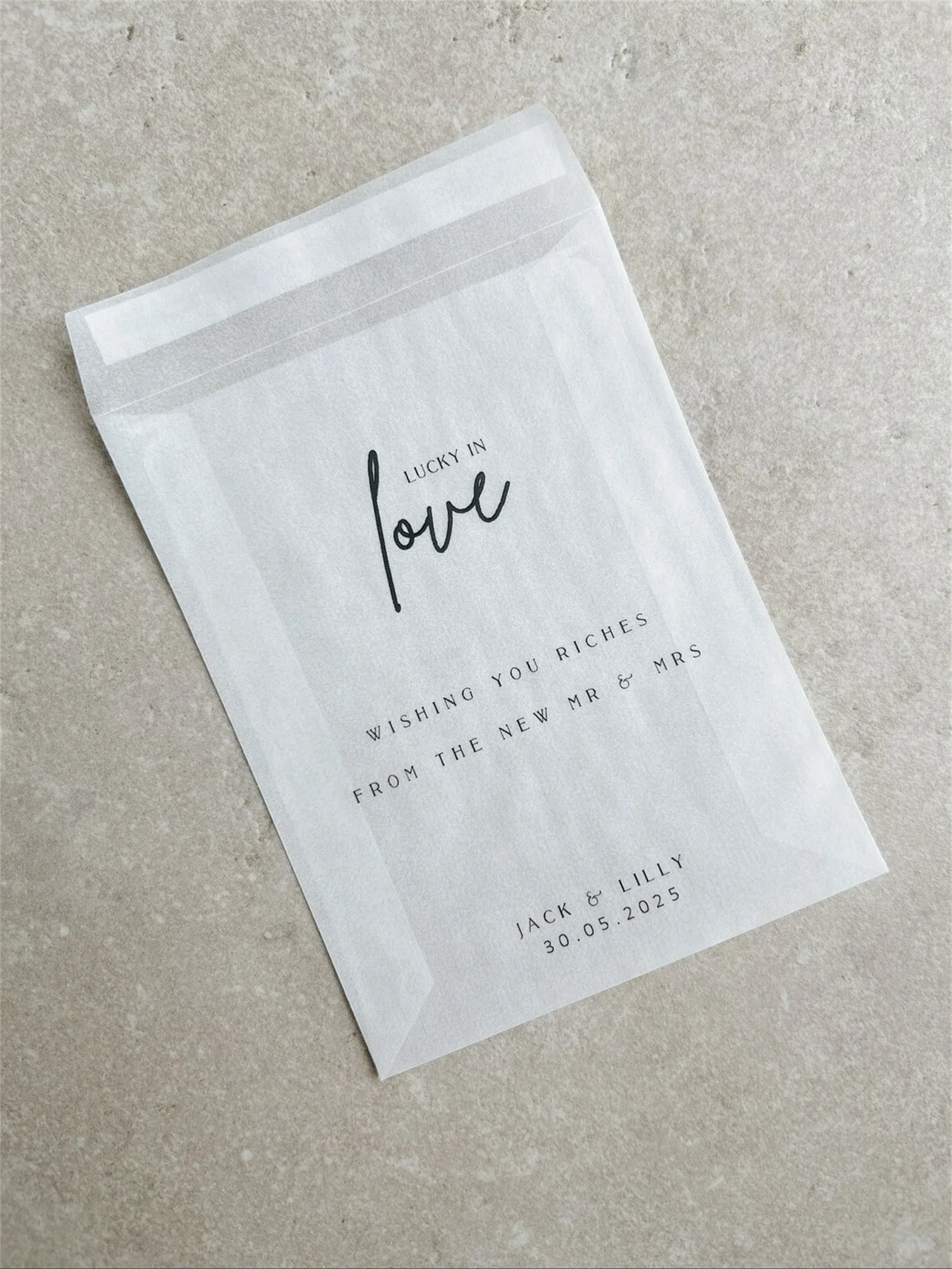 

Any Design Personalised Wedding | Personalised Wedding Scratch Card Favour Packs | Happy Tears | Tissue Packets | Scratch Card H