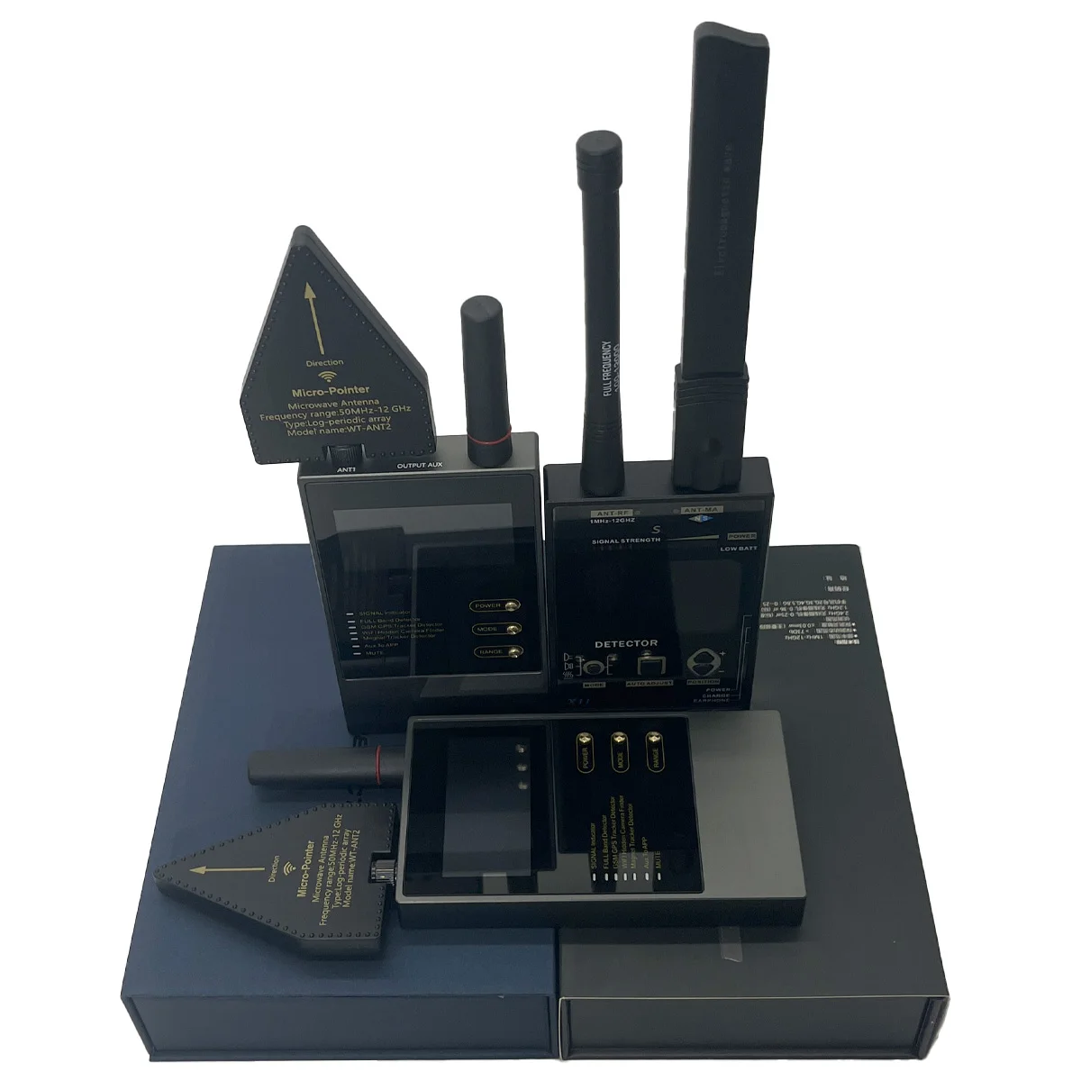 

Портативный детектор слежения с двумя динамиками, обнаружением магнитного поля для GPS-трекеров и беспроводных камер Finder