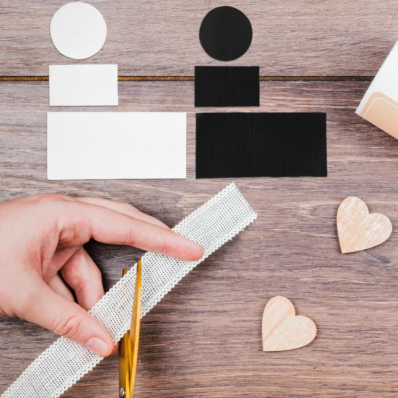 طقم رقعة إصلاح طائرة ورقية عالمية مكون من قطعتين شريط ربط قوي لختم الفتحات السريعة مثالي لصنع الطائرة الورقية والإصلاحات الخارجية #4