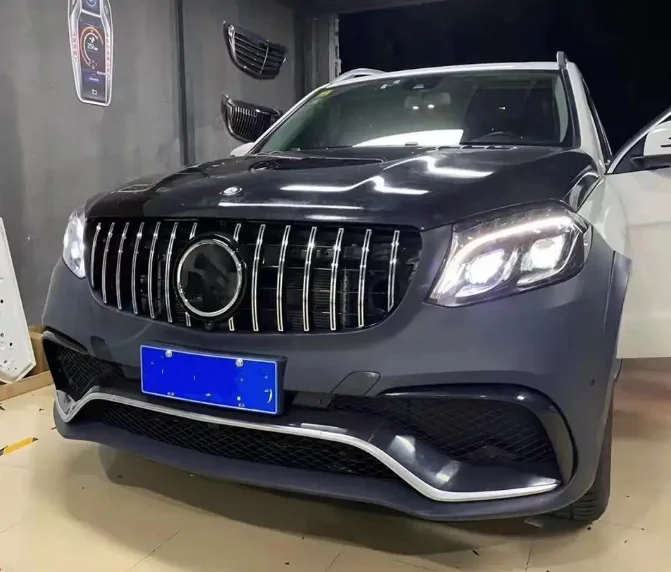 مجموعات ترقية لاندور تجميل لـ 13 14 15 Gl X166 Bodykit إلى 16-19 Gls طقم الجسم GLS63 2019 Mercedess-benz بجودة عالية