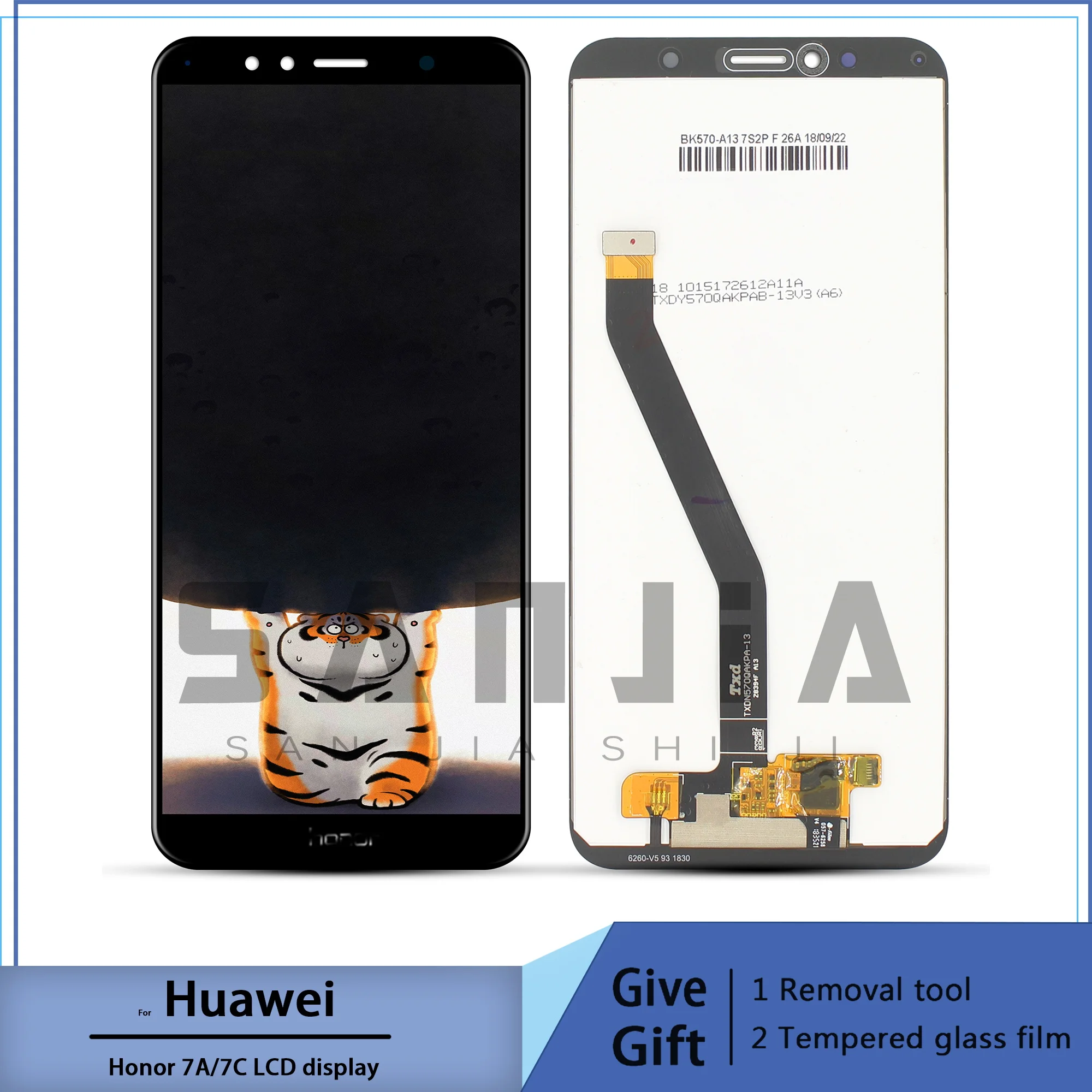 LCD display for Huawei Honor 7A pro, touch screen with LCD screen, Huawei Honor 7A pro, aum-l29, 7C, aum-l41