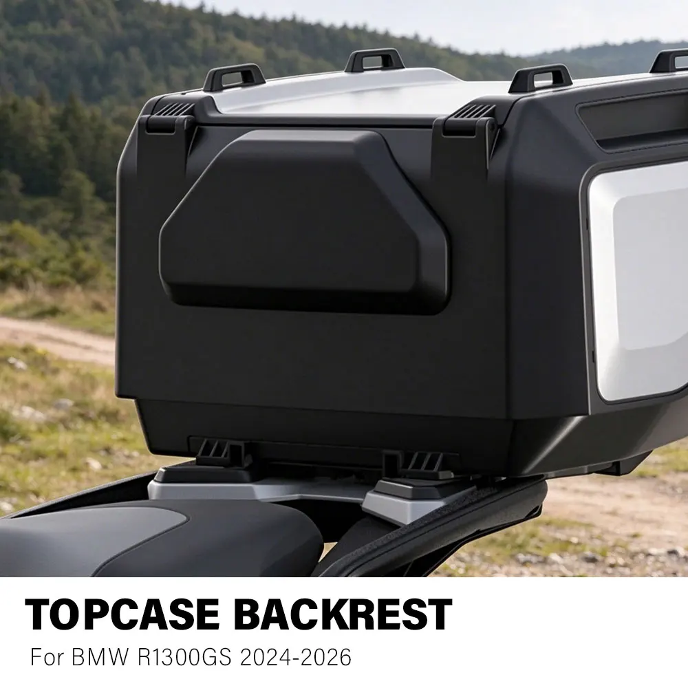 For BMW R1300GS R 1300 GS 2023-2026 Vario Topcase Backrest Set Passenger Back Pad Top Box Cushion