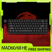 FGG Madlions Mad60 Mad68 He Mechanical Keyboard Magnetic Switch 8k Wired Rgb Hot Swap Custom Keyboard Esport Game Gift Accessory