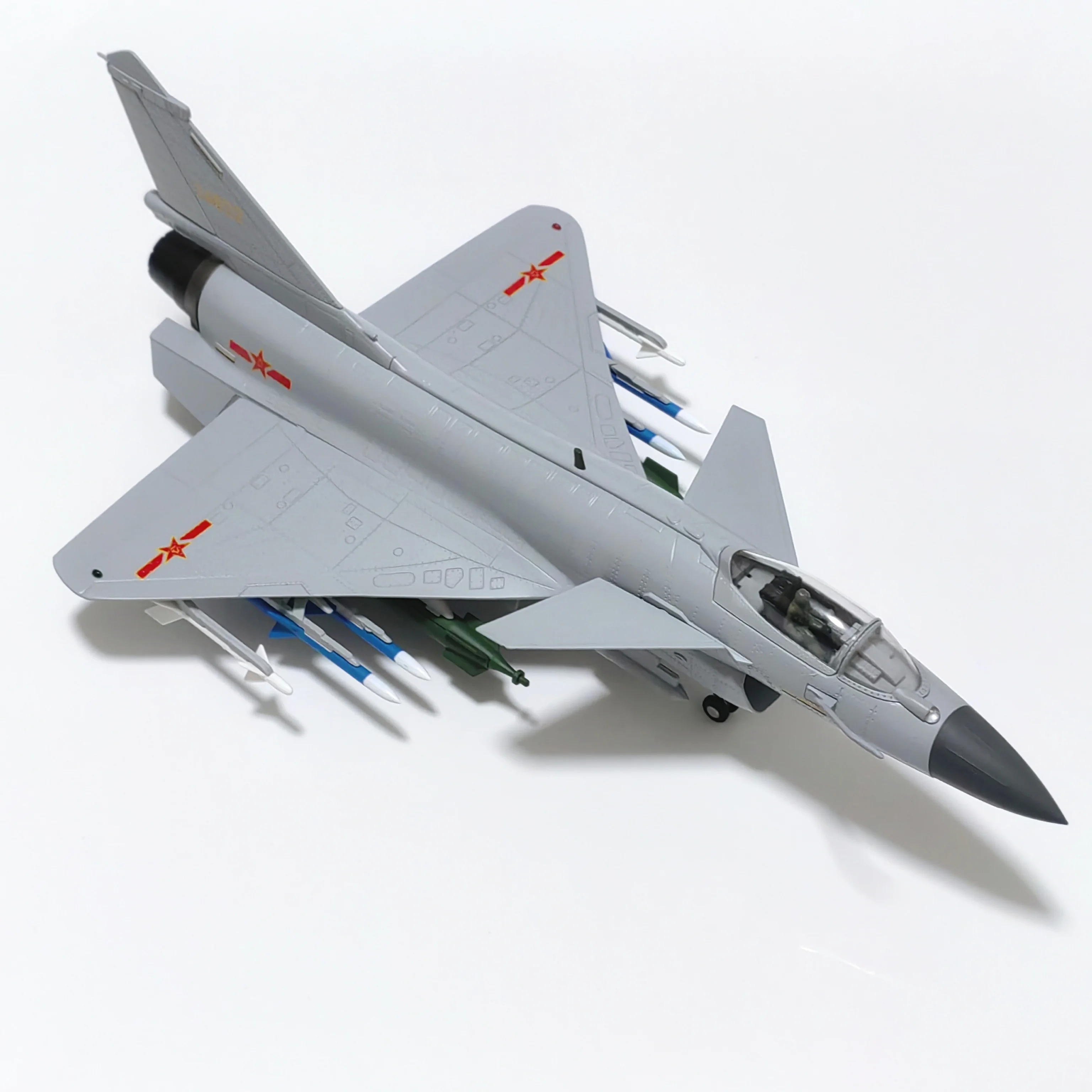 J10C 1/48 Scale Metal Model Airplane (Including Base) Home Placement, Collection Decoration Creative Gift Christmas Black Friday