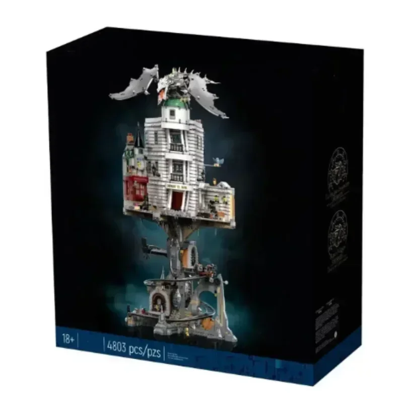 New 76417 Believe Bank 4803 Gringottsed blocks building Ironbelly dragon stone palace kit gift for grown-up boys fan