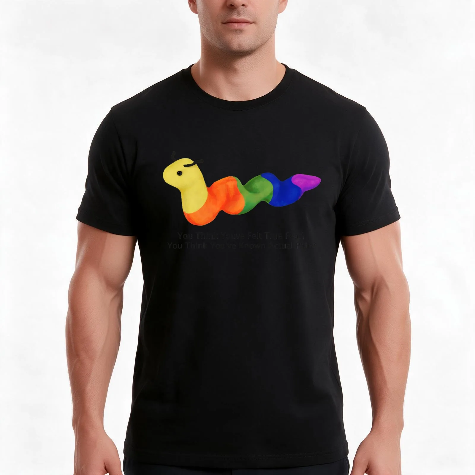 This Worm.... They Know The Truth. They Are Wise. They Are Powerful T-Shirt, Summer Casual Cotton Tee, Oversized Streetwear Tops