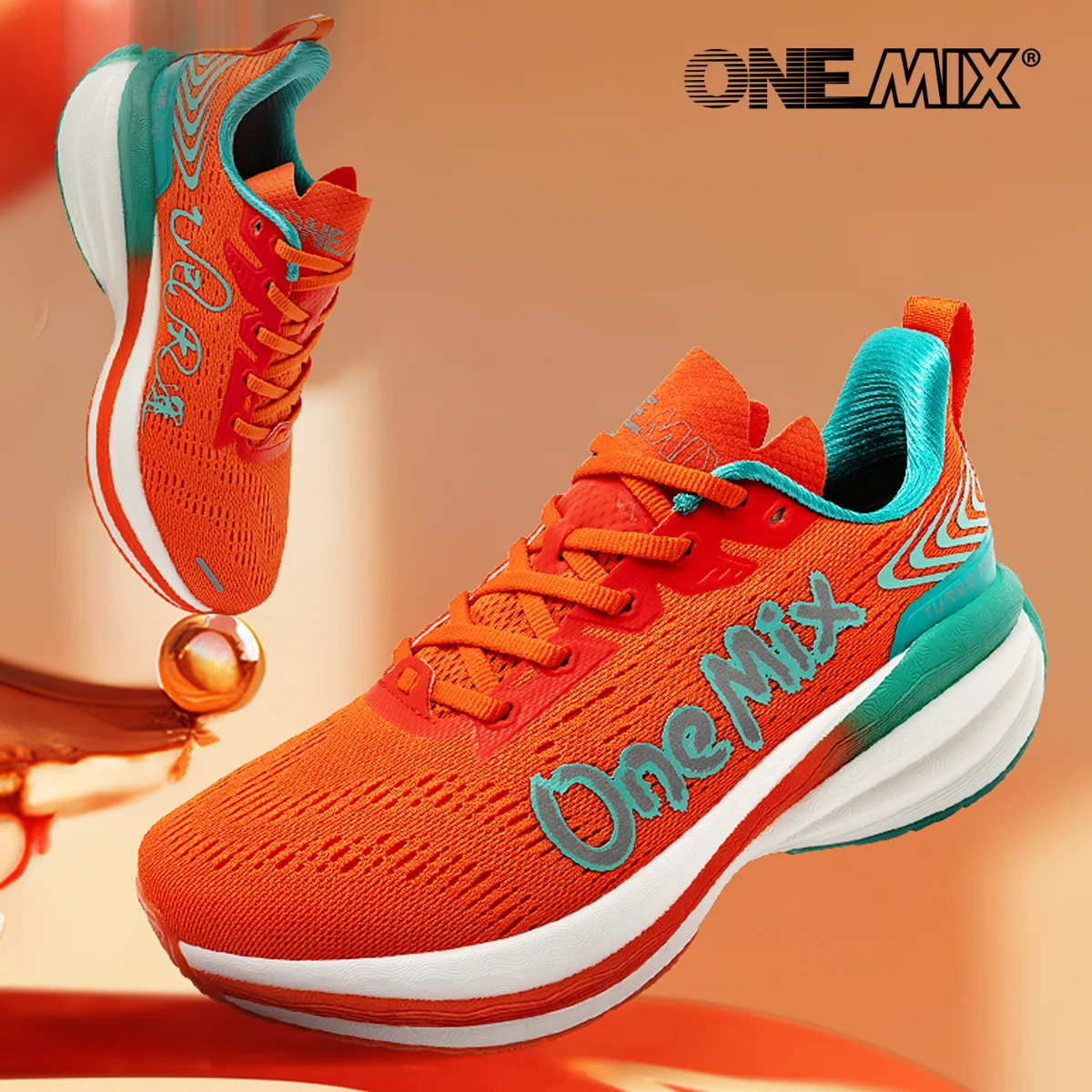 onemix new limited edition running shoes in the Year of the Snake for men and women breathable shock-absorbing professional jogg
