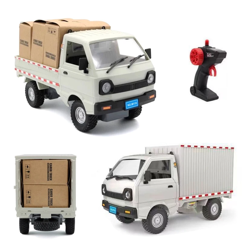 

1: 16 RC Car Model Simulation Drift Climbing Truck LED Light Cargo Electric Toy Boy Child Birthday Gift