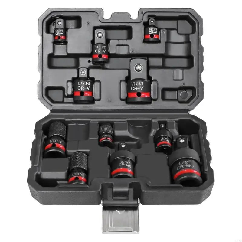 

Универсальный набор адаптеров для ударных головок из 11 шт., привод 1/4 дюйма, 3/8 дюйма, дюйма, подходит для большинства по