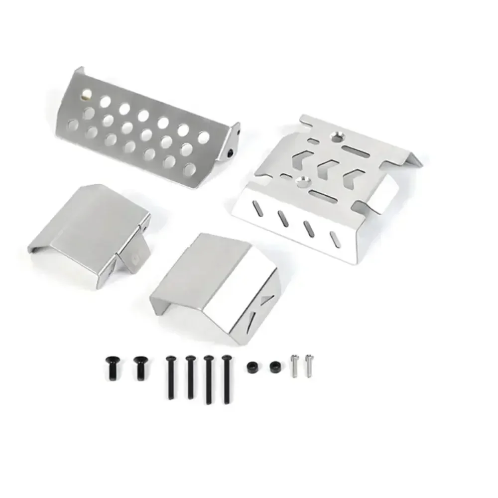 

MK07 1/7 4WD RC Crawler Metal Chassis Armor - Upgrade Protective Plate for Electric Model Car