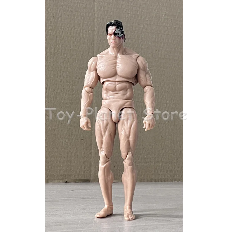 Figurines d'action musculaires masculines avec tête et mains de soldat, modèles flexibles, corps politiquement, jouets cadeaux de Noël, T800 T850, 7 pouces, nouveau