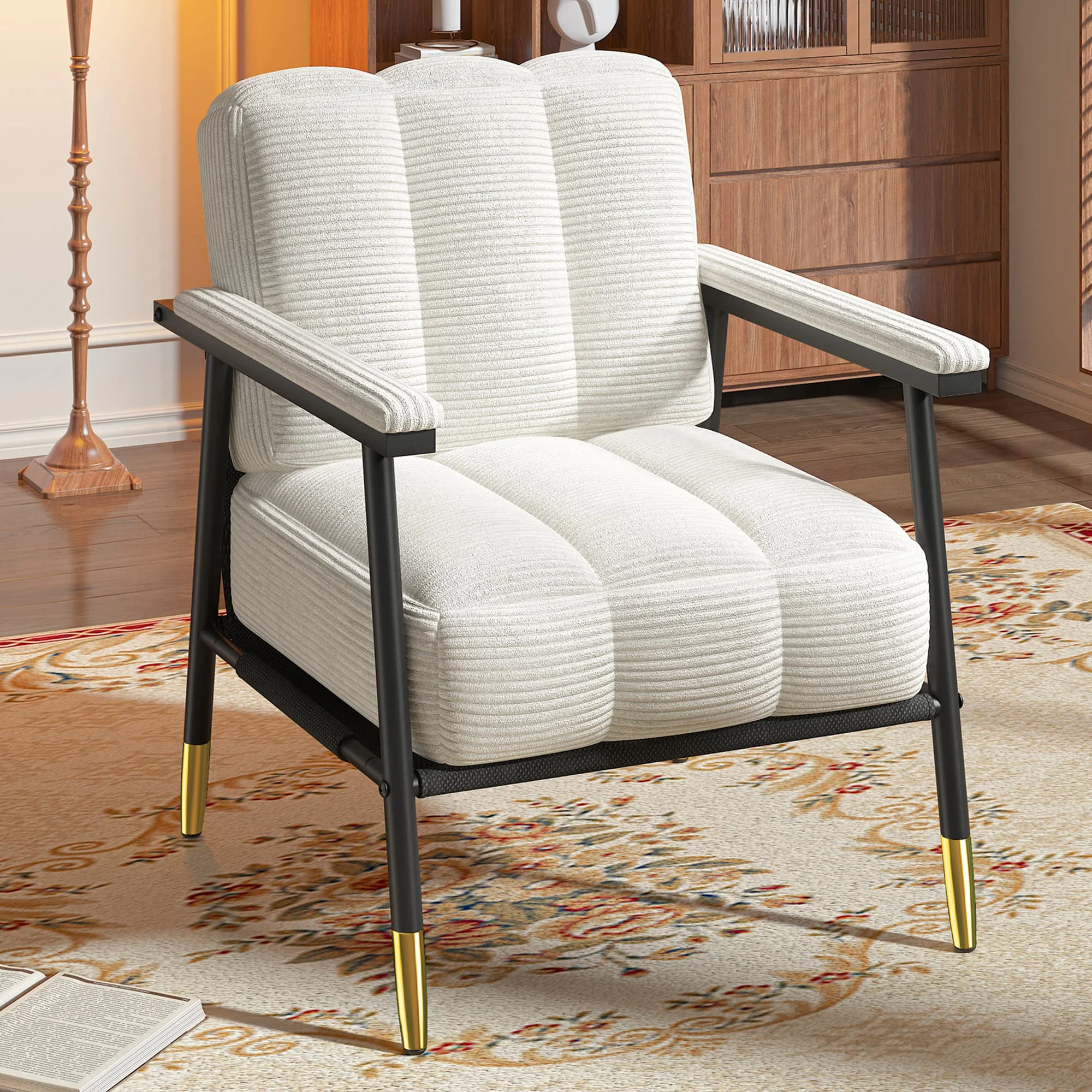Modern Upholstered Accent Chair 2