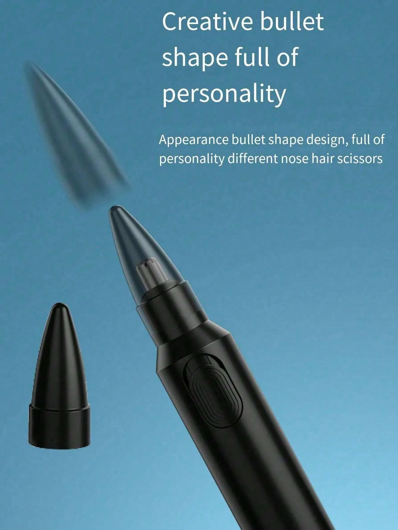 

Электрическое устройство для бритья носа для безопасного ухода за лицом, мужское устройство для бритья ушей и носа