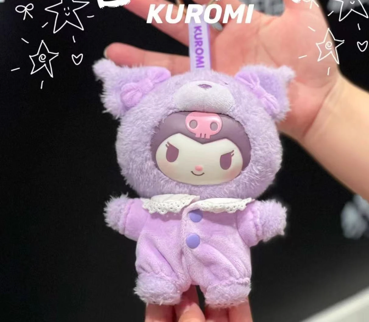 

MINISO Sanrio Family Latté, эмалированный плюшевый кулон, модные игрушки, кукла, кулон, подарок, высокий внешний вид, мультяшные украшения, сюрприз