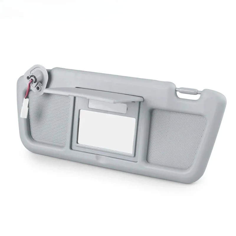 FE88-69-320B-77 Gray Left Driver Sun Visor with Mirror Lamp RX-8 2004-2011 Car Inner Sun Shield Replacement