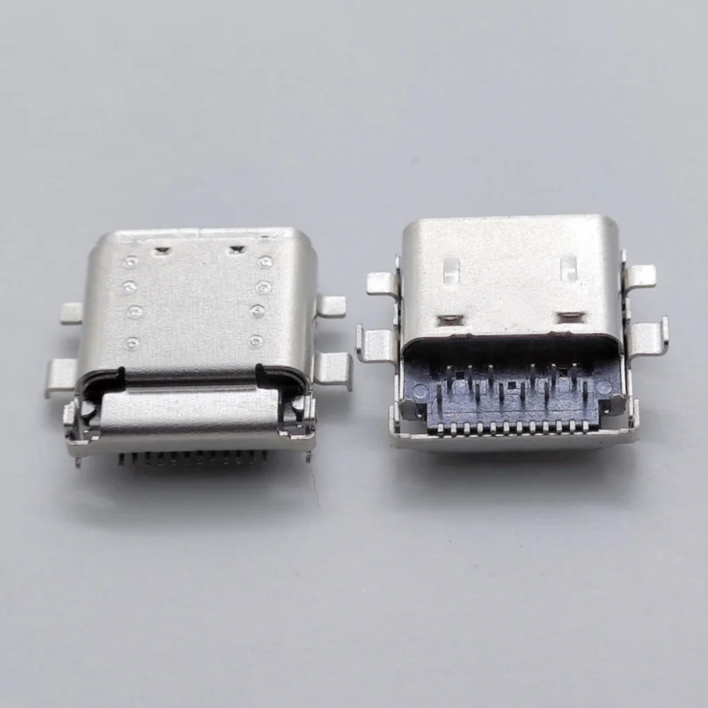 2 uds para ASUS ZenFone 3 ZS570KL USB tipo C USB3.1 tipo C enchufe de puerto de carga USB conector de alimentación CC