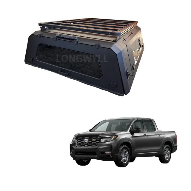 

Индивидуальные размеры, жесткий верхний алюминиевый навес, водонепроницаемый антикоррозийный пикап, внешний модифицированный аксессуар для Honda Ridgeline
