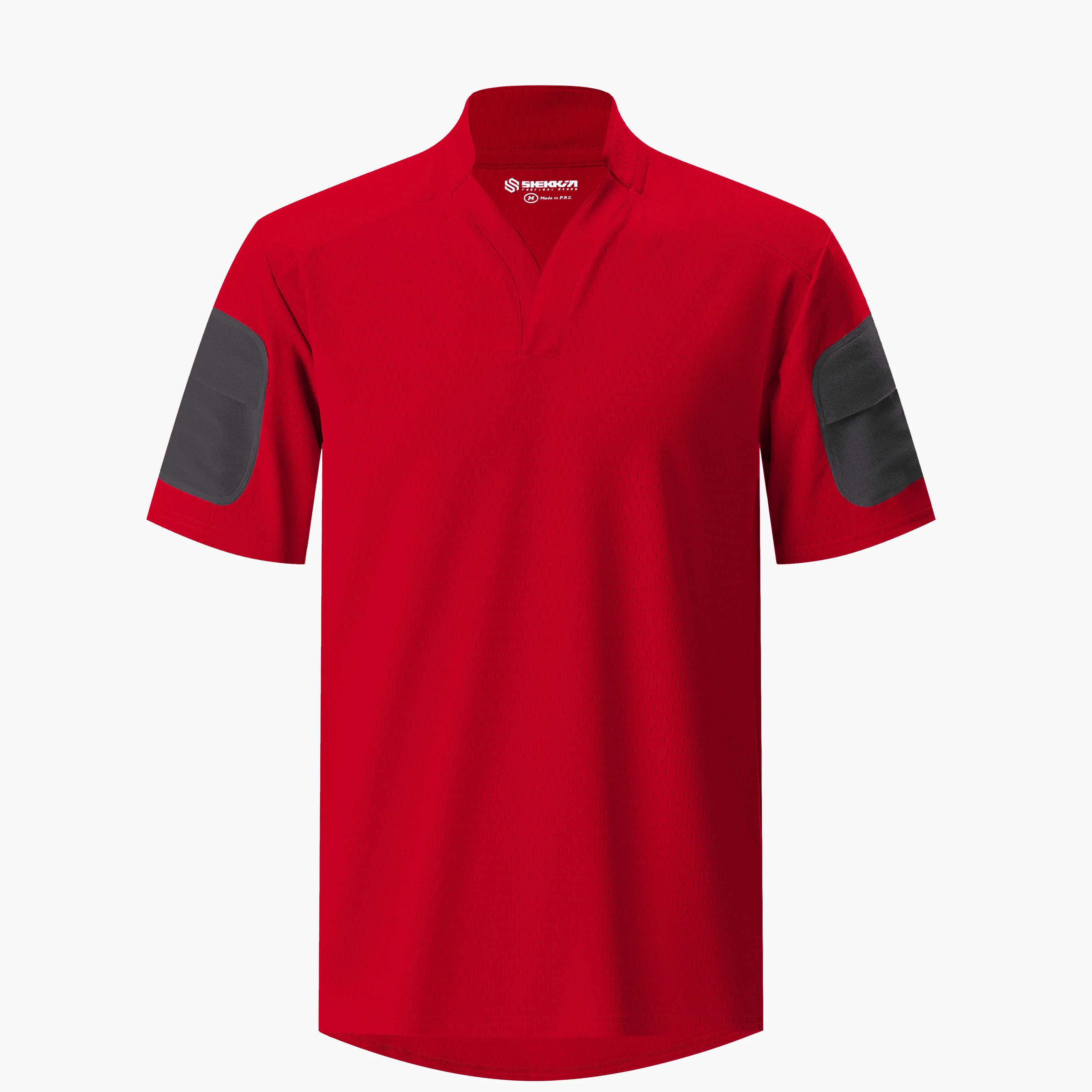 

Copy vs Rugby Shirt Quick drying Red T-shirt PJ loves to use