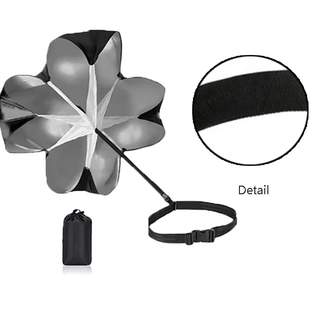 Set di attrezzature per allenamento da calcio all'ingrosso, ostacoli per agilità, set di attrezzature per allenamento da calcio con paracadute di resistenza per lo sport