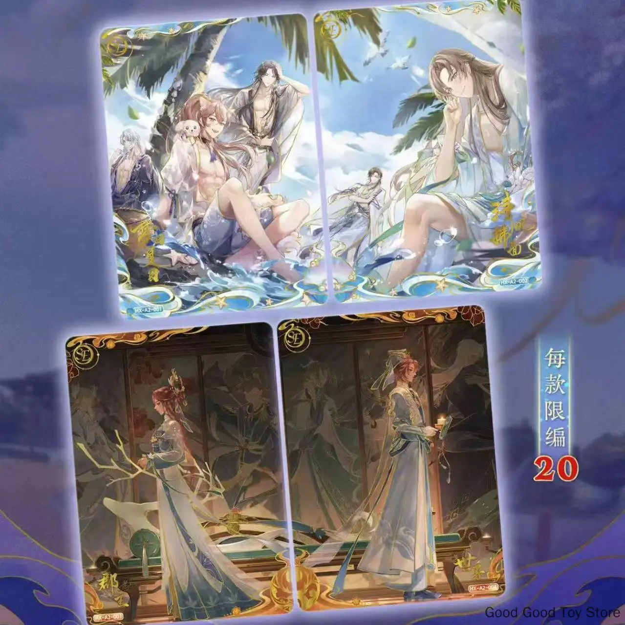 New Authentic KAYOU Flower And Mountain Heart Moon Collection Card  2rd Spring Scenery Star And Moon Collect Cards Toy Xmas Gift