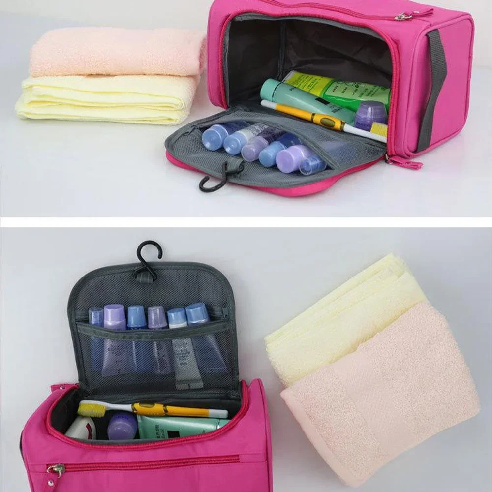 Makeup Bag Travel Cosmetic Bags Toiletries Organizer Waterproof Storage Neceser Bathroom Hook  High Quality Women Wild Series