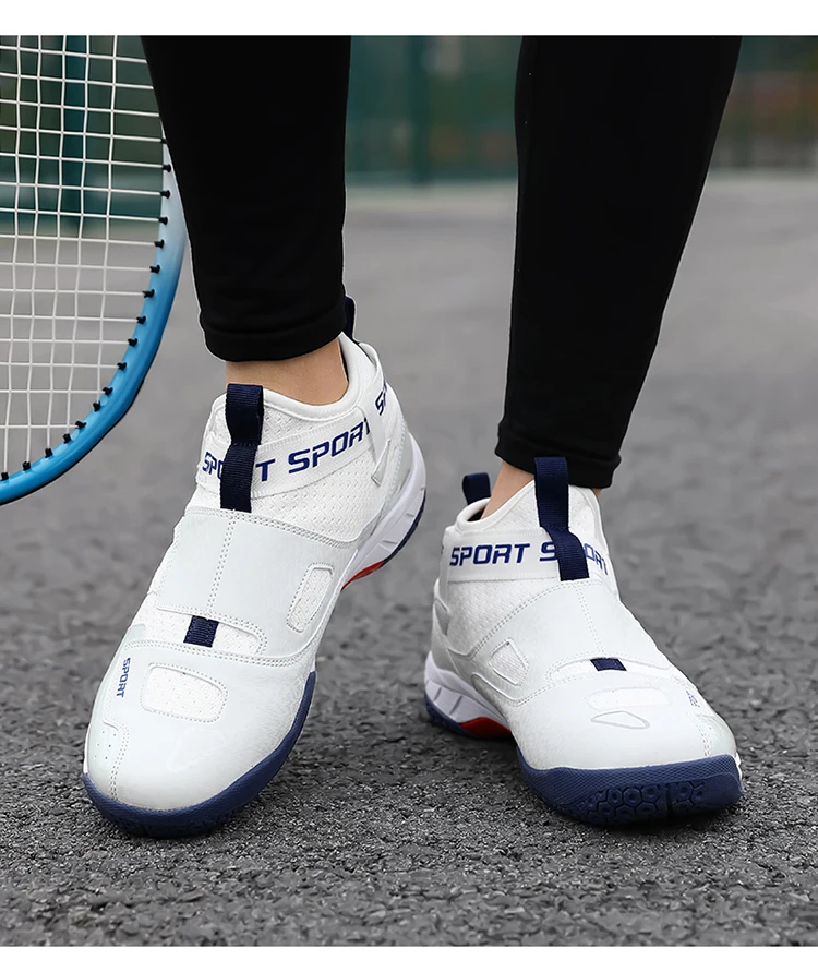Herren-Badmintonschuhe, bequem, leicht, atmungsaktiv, verschleißfest, rutschfest, Damenmarken, originelle, modische, lässige Turnschuhe – Detail 11