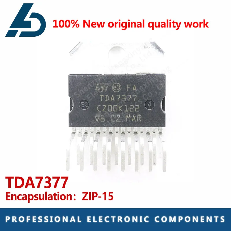 BHT-1PCS TDA7377 7377 ZIP-15 Amplificador de Potencia DUAL/QUAD de 2 x 30W para Radio de Coche TDA7377 CD7377 YD7377