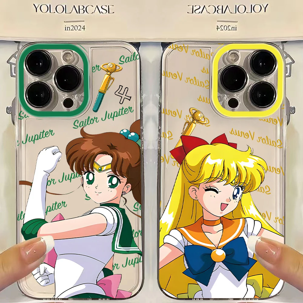 S-Sailors M-Moons Phone Case For Samsung Galaxy A27 A37 A57 A16 A07 A17 A36 A26 A56 A55 A35 A25 A15 A05s A54 A24 A14 A06 A05 5G