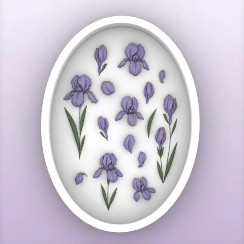 

W0YA Silicone Flower Resin Mold Handmade Accessory Making Tool Suitable for Craft Jewelry Making Accessories