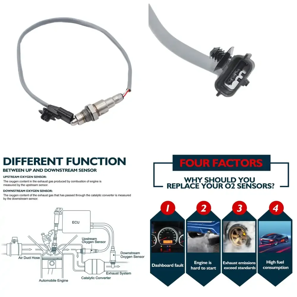 

Oxygen Sensor for Nissan Altima Maxima Sentra Rogue Pathfinder Frontier for 22690-6393R 226906393R Auto Car Parts O2 Sensor